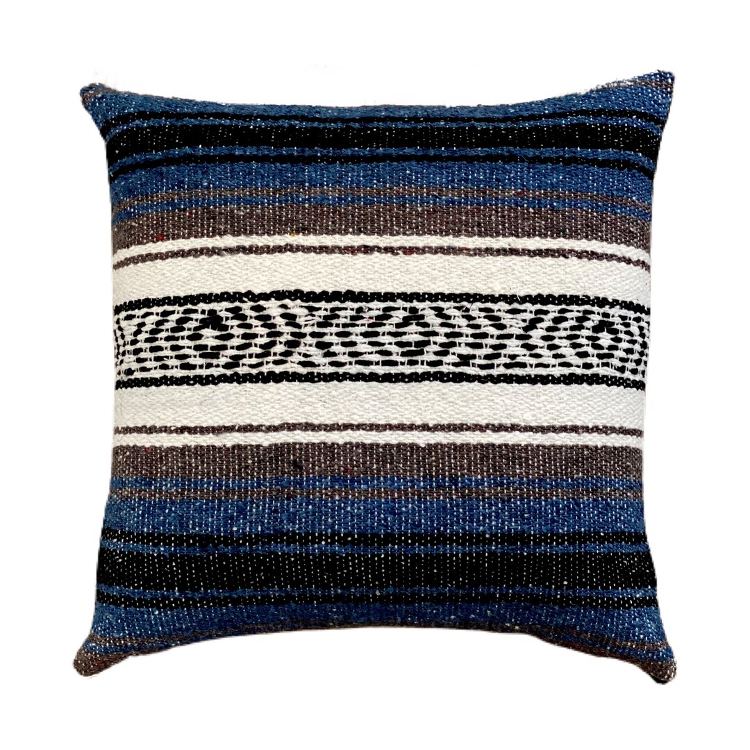 Mexican Blanket Pillow Cover Etsy