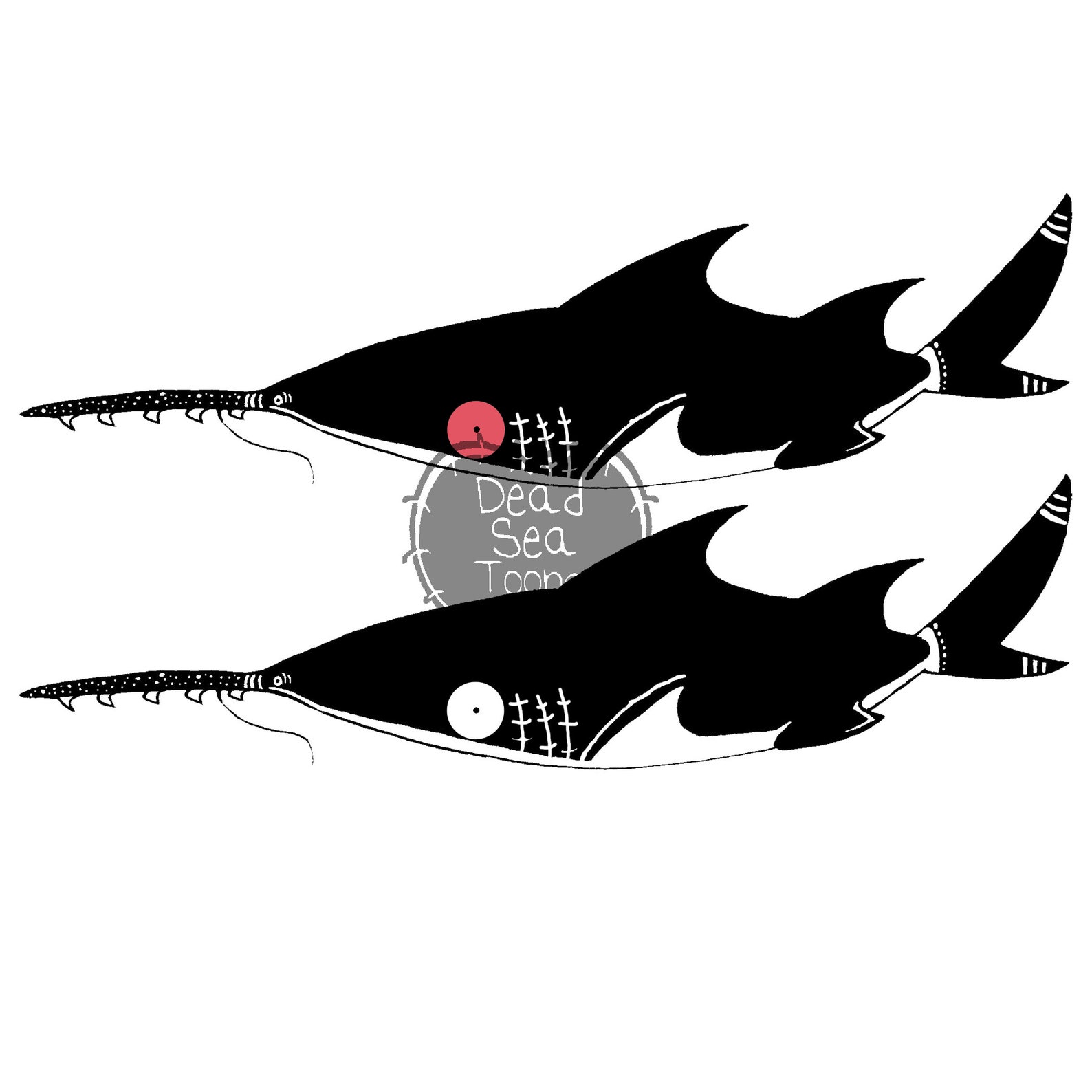 DST Sawshark Instant Download Digital Stamp Etsy