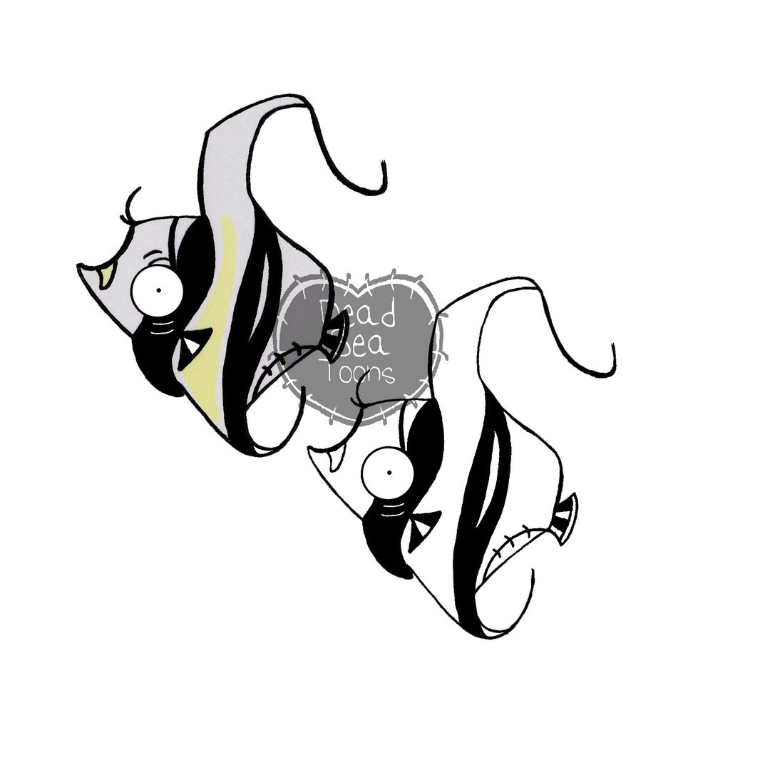 DST Moorish Idol Fish Instant Download Digital Stamp Etsy