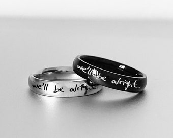 Harry Styles Ring Harry Styles Art Harry Styles We/'ll Be Alright Bracelet TPWK Harry Styles Bracelet Treat People With Kindness Golden