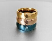 Star Trek Ring, Command Division Ring, Live Long and Prosper, Star Trek Emblem, Star Trek Insignia Ring, Starfleet Ring, Geek Ring, Nerdy