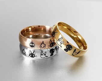studio ghibli rings