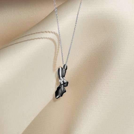 MJ Black Dahlia Necklace Mary Jane 