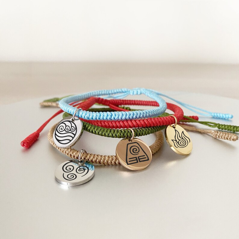 4 Nationen Avatar der letzte Airbender Armband Wasser Bender Etsy