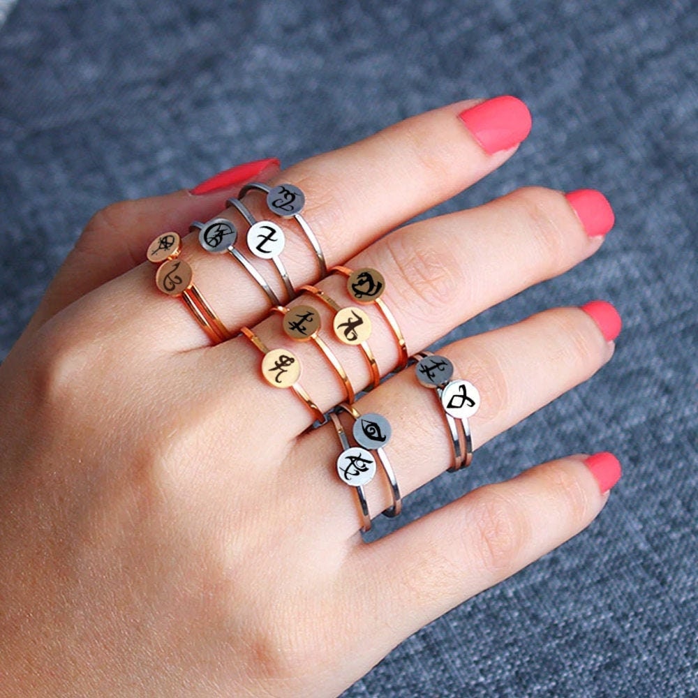Parabatai Rune Ring Runes City Of Bones Parabatai