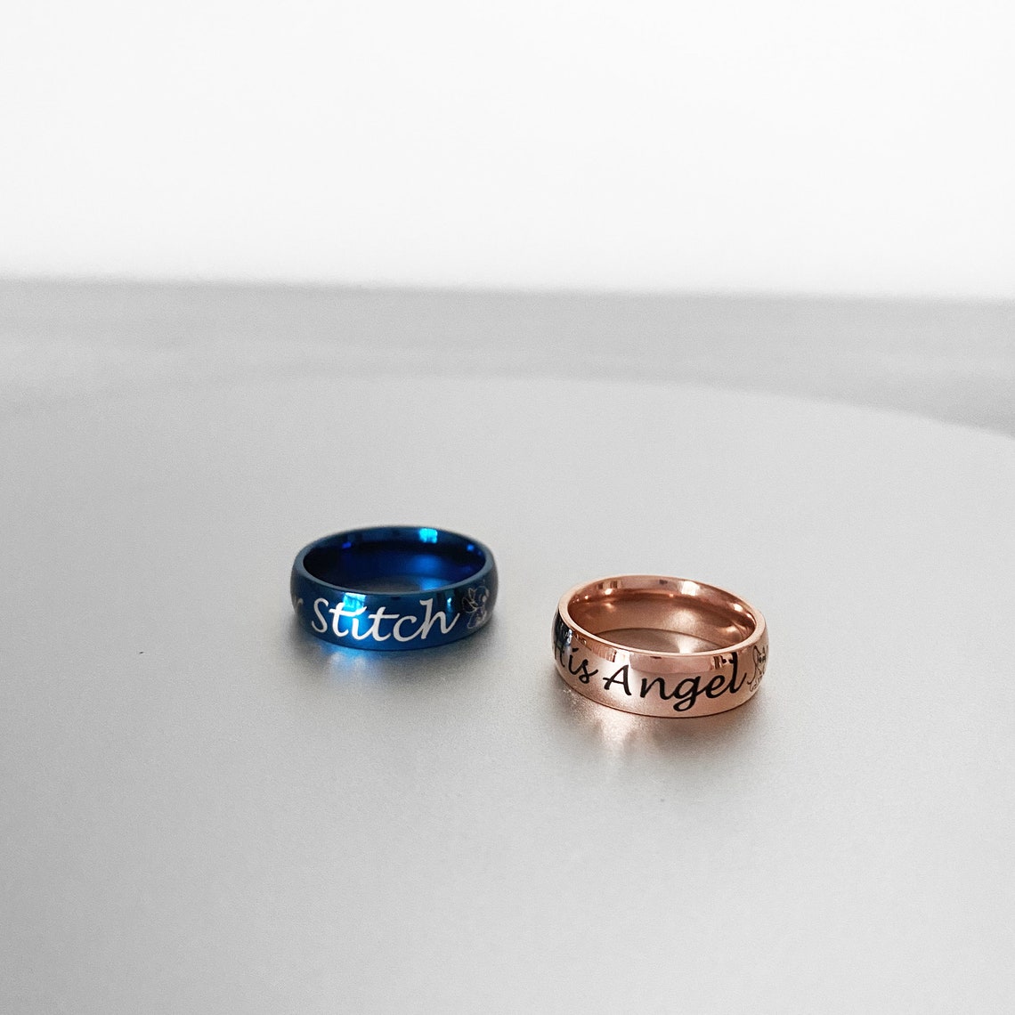 Ohana Ring Family Ring Lilo and Stitch Stitch & Angel Etsy