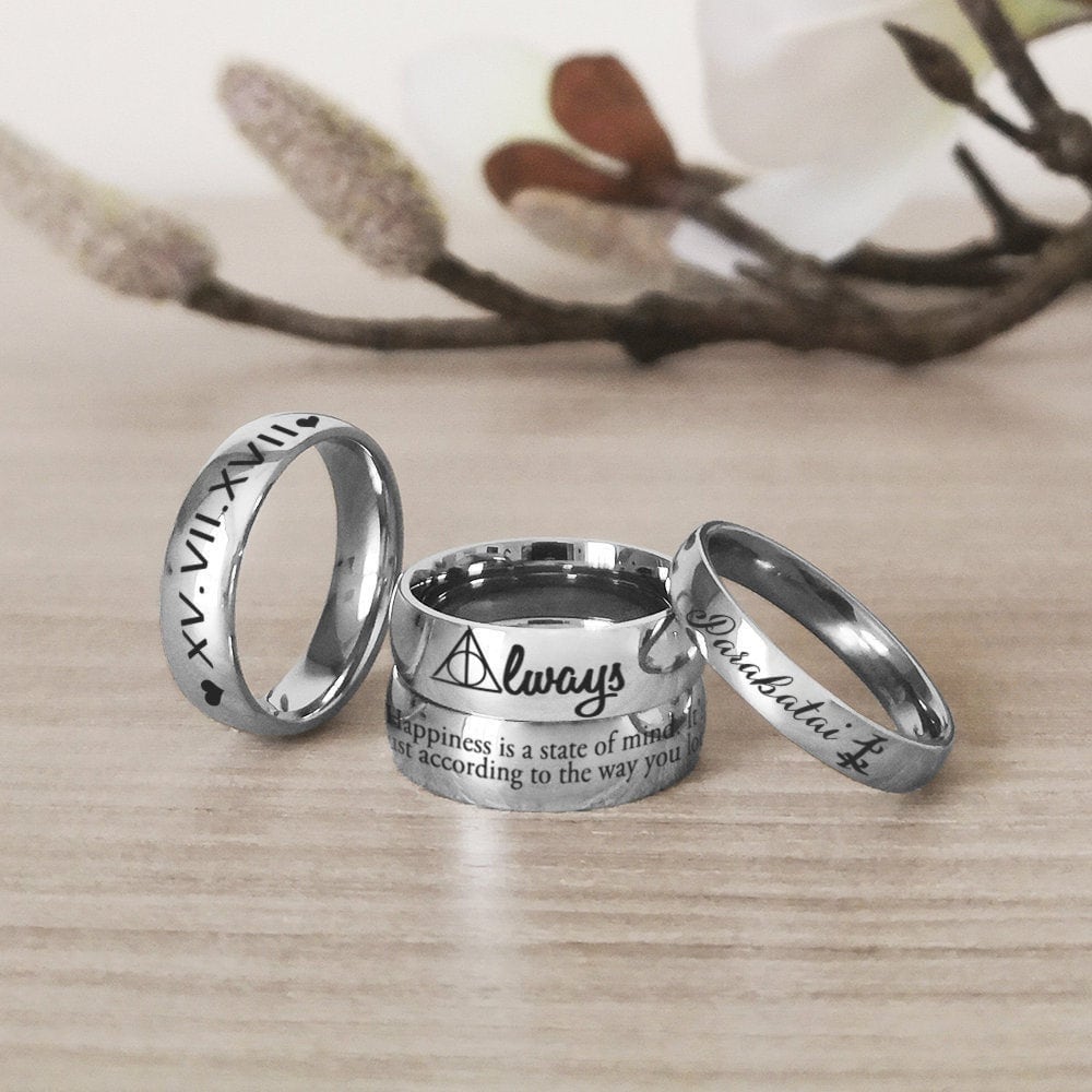 Personalized Ring Custom Ring Custom Name Ring Custom - Etsy