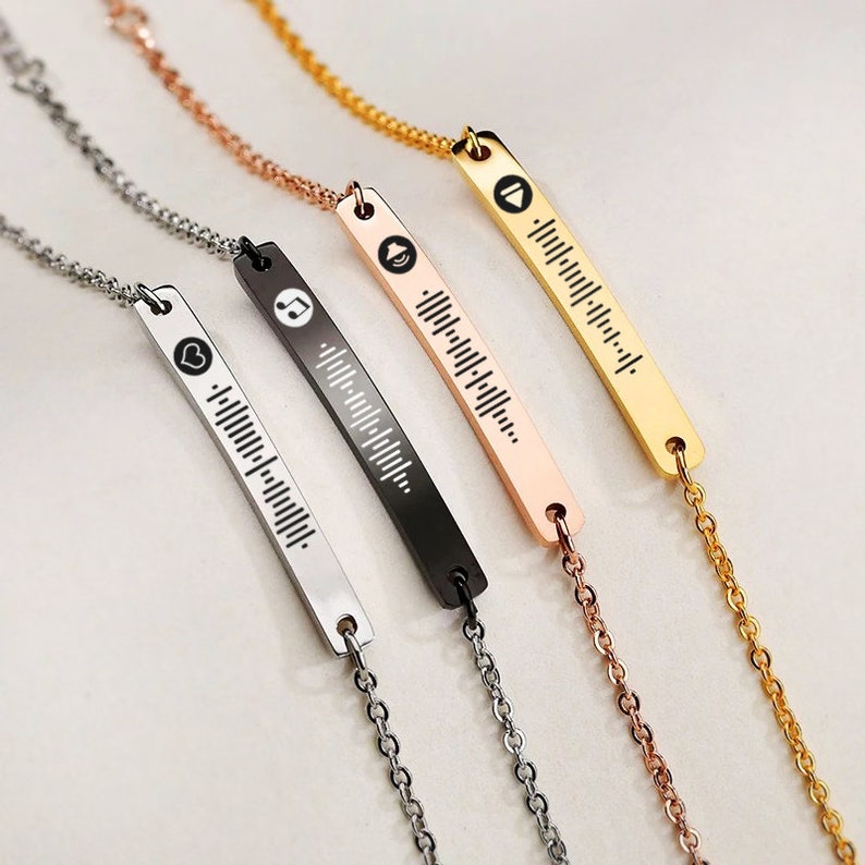 Bracelet code Spotify personnalisé bracelet de chanson Etsy