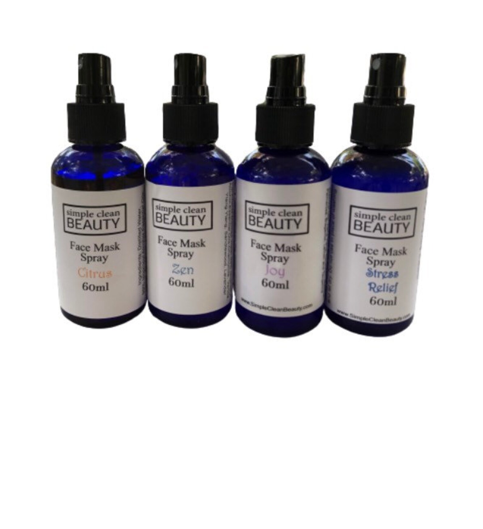 Face mask refresher spray with essential oils Etsy