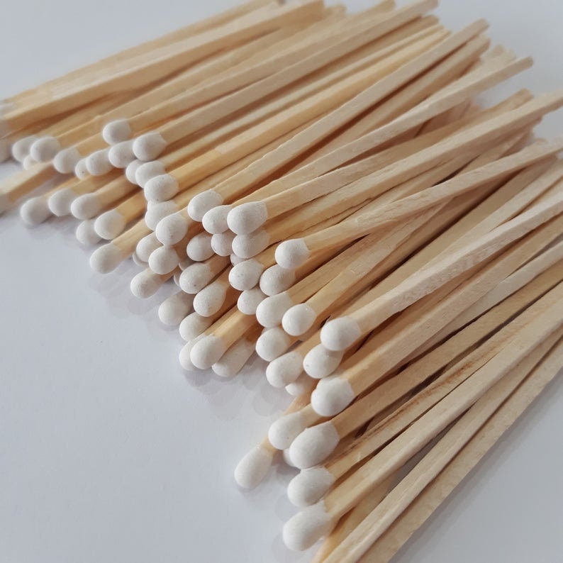 REFILL ONLY Long Stick Matches Matchstick Match Refills Etsy Canada