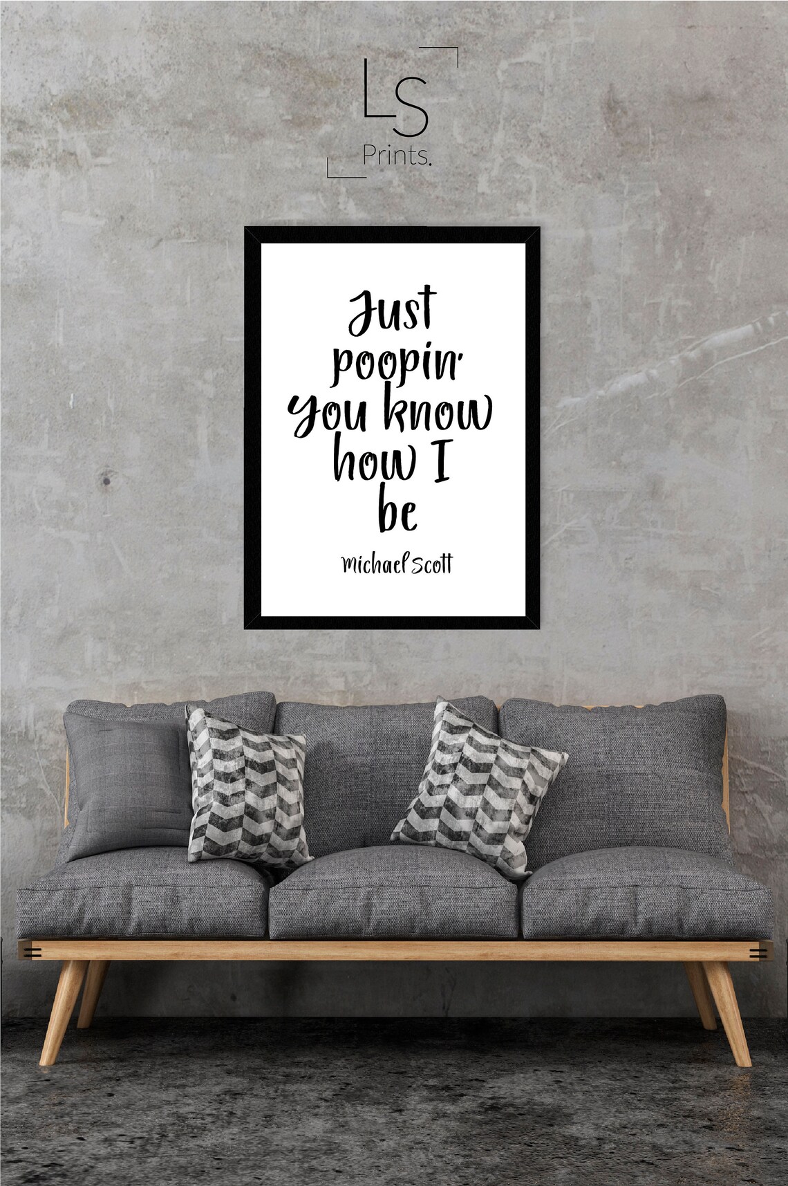 Het kantoor citaat Michael Scott citaat net Poopin� je Etsy