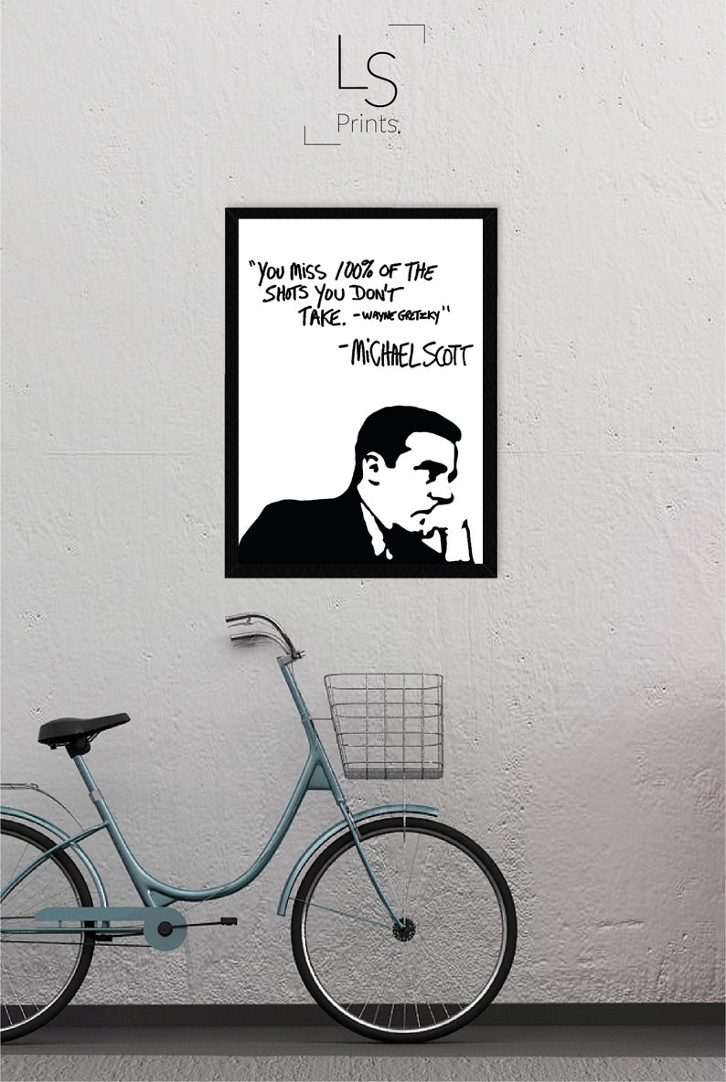 The office Michael Scott Wayne Gretzky Quote The office ...