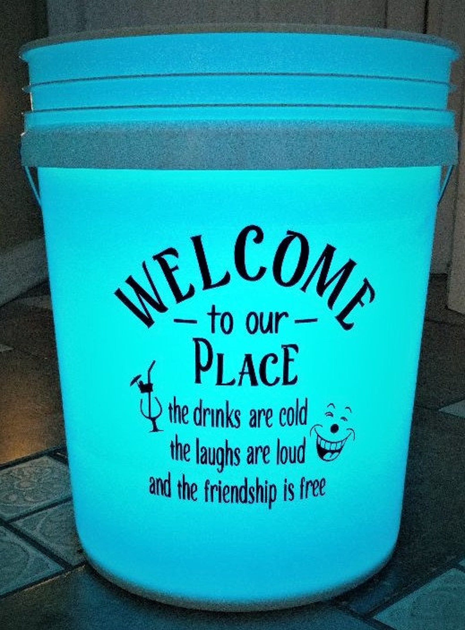 Camping Light Bucket Kit Customized VARIOUS options Easy Etsy