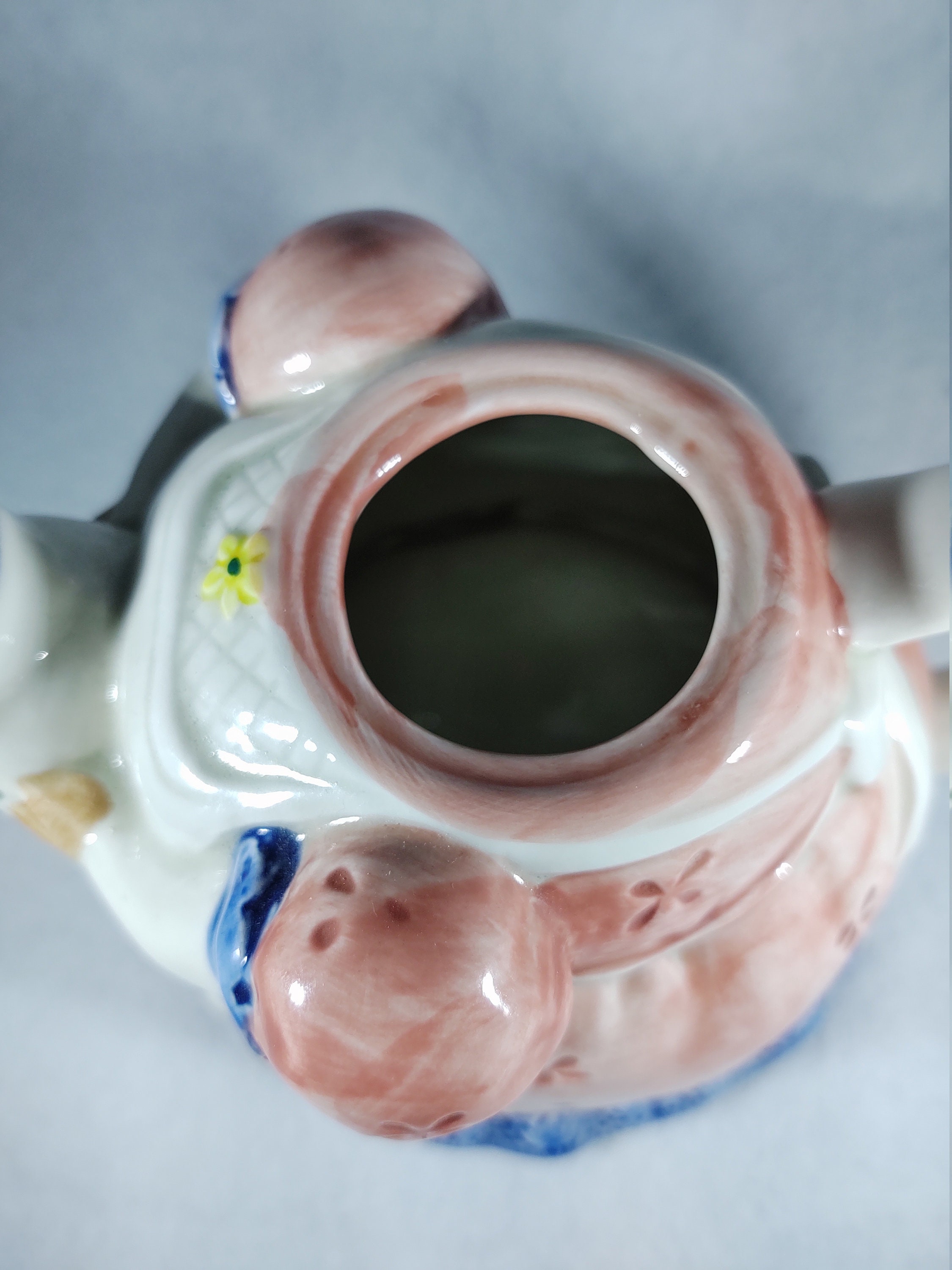 Vintage Otagiri Ceramic Pig Teapot Country Farmhouse Style Etsy