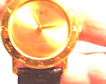 Timex Womens Quartz Watch With Genuine Leather Speidel Band 