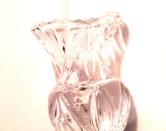 Vintage Crystal Toothpick Holder, 1990's