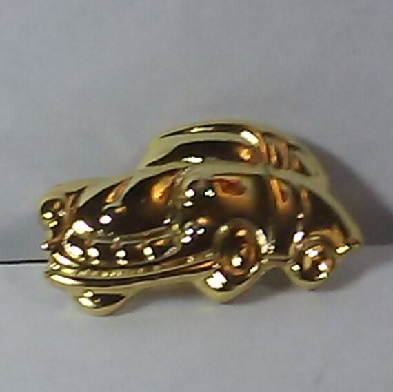 Vintage  Car Pin, Brooch, 1980's. - image 1