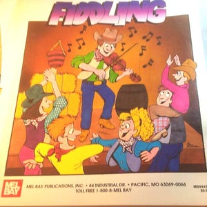 Music Lesson Book Learn To Play THe Fiddle
