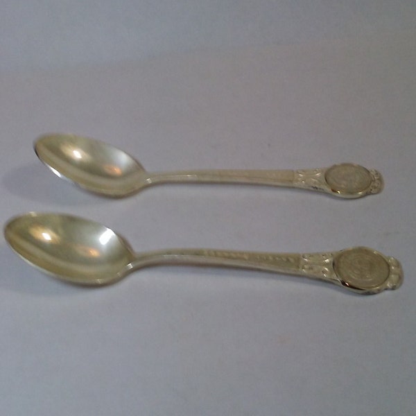 Prince William of England's Royal Birth Spoons. Vintage 1983.