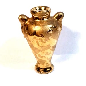 Vintage Weeping 22K Gold Small Bub Vase