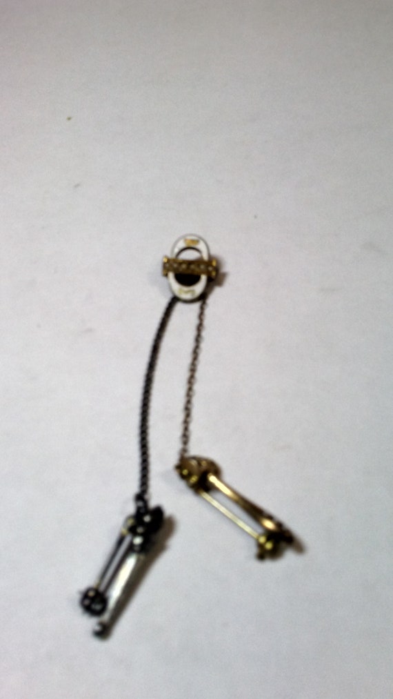 Vintage Beta Sigma Phi Sorority Pin. Exepler, Tor… - image 3