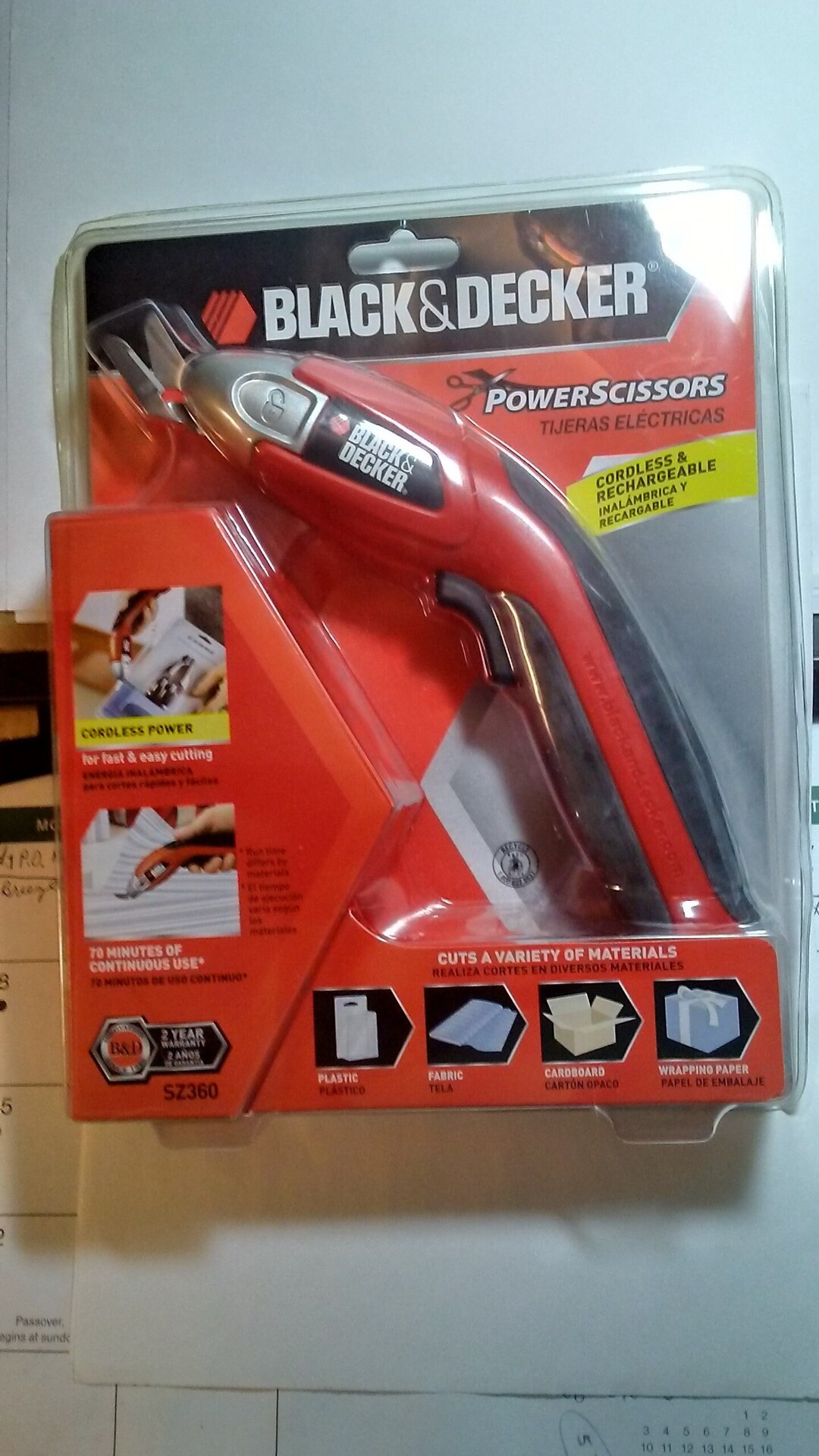 Black and Decker New Cordless Power Scissors, Never Opened. Etsy
