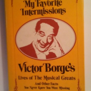 Voctor Borge&#39;s Book, Signed From 1971.