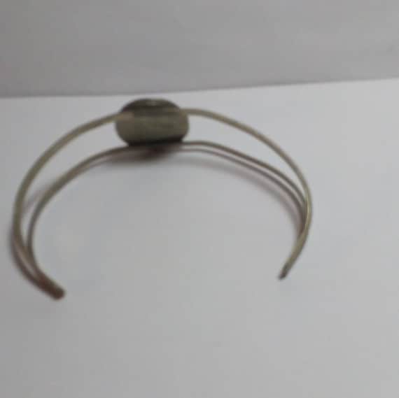 Vintage Silver Cuff Bracelet From Mexico. Beautif… - image 3