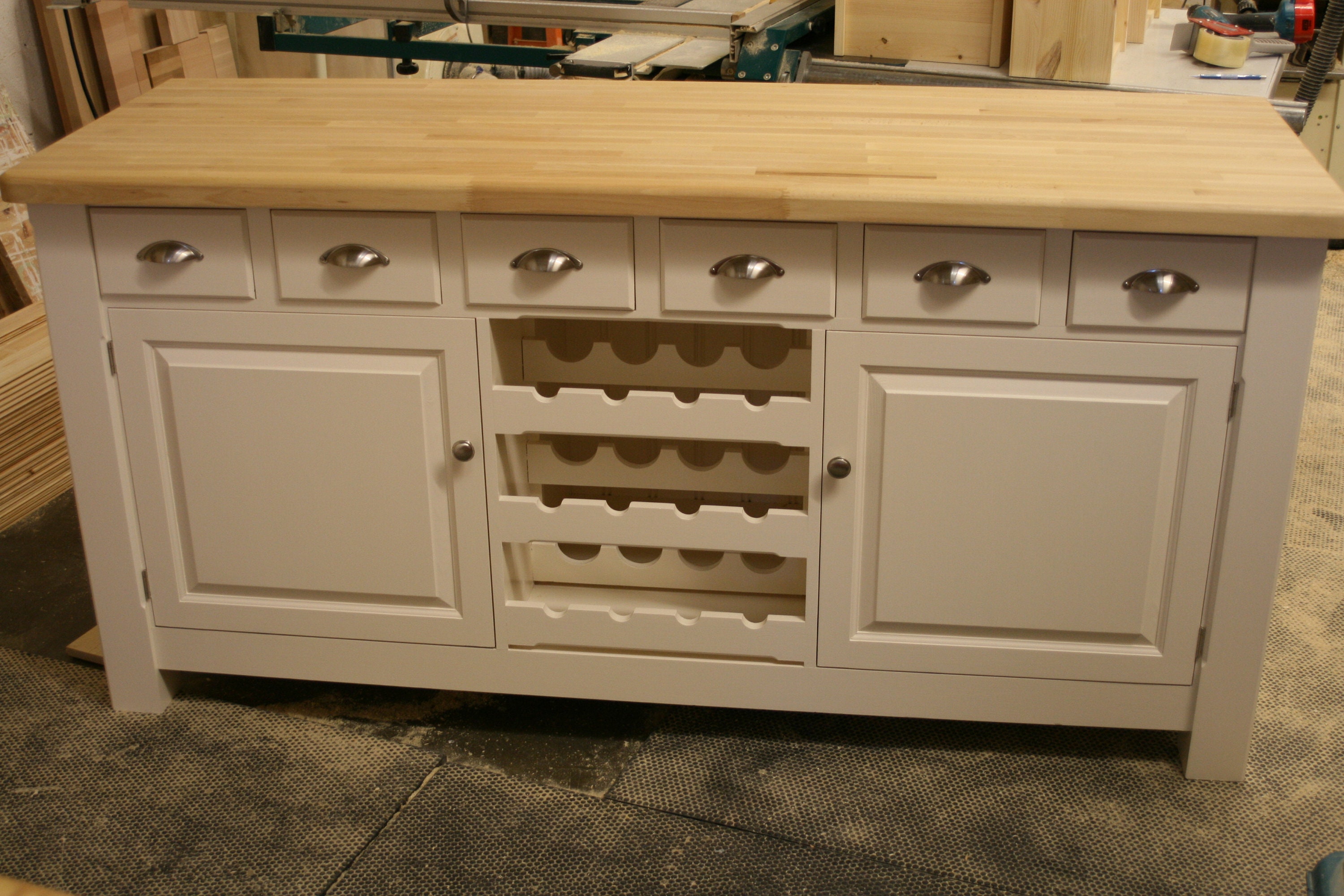 Freestanding Kitchen Island Etsy UK