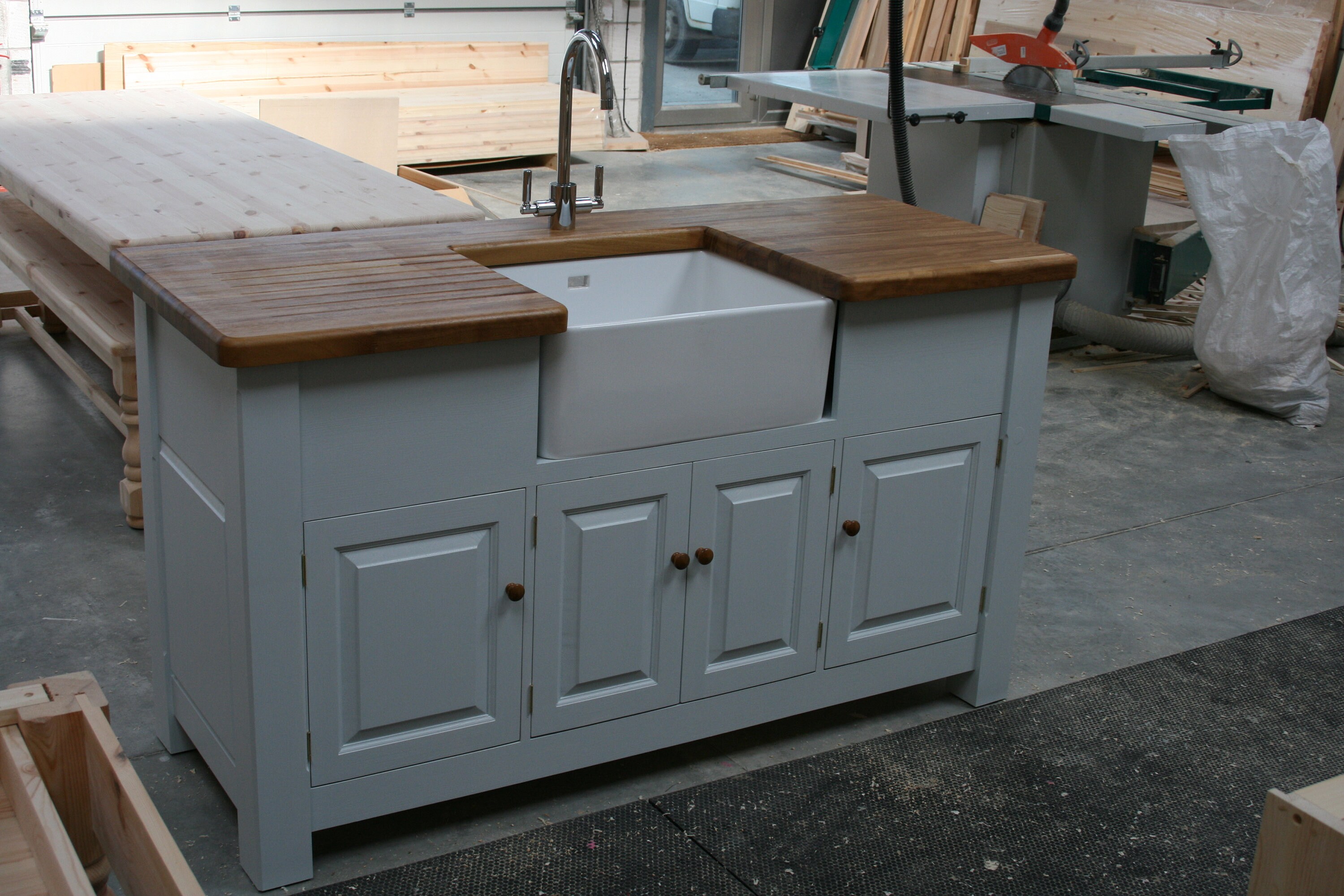 Freestanding Kitchen Sink Cupboard Etsy