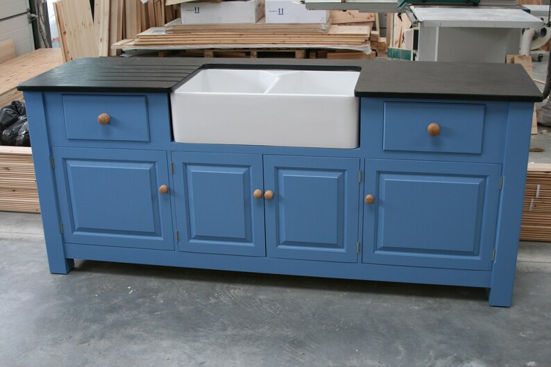 Freestanding Kitchen Sink Cupboard Etsy