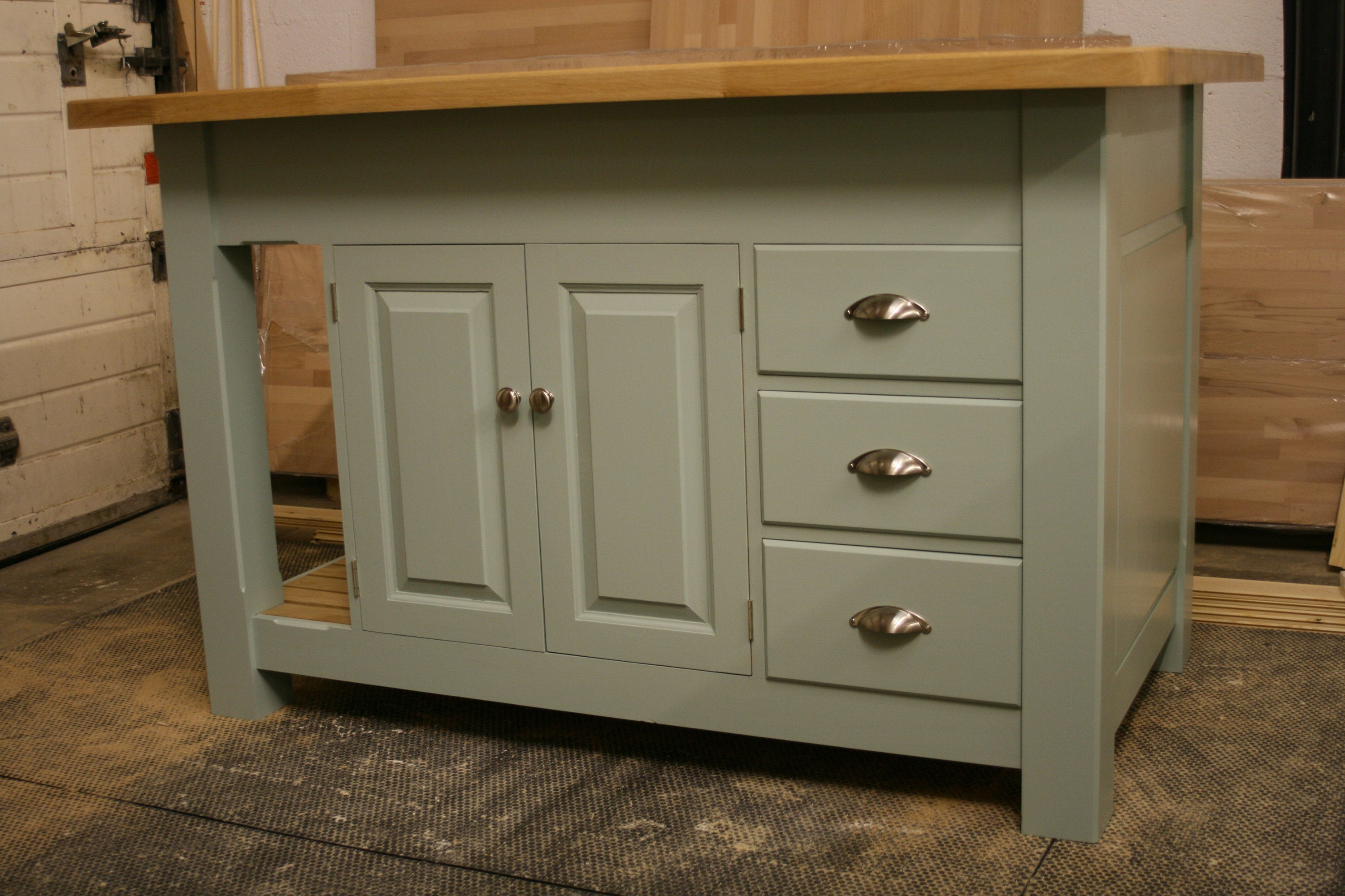 Freestanding Kitchen Island Etsy UK
