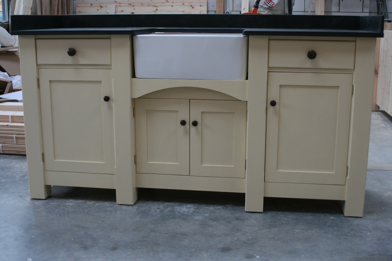 Freestanding Kitchen Sink Cupboard Etsy