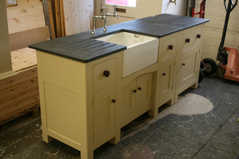 Freestanding Kitchen Sink Cupboard Etsy