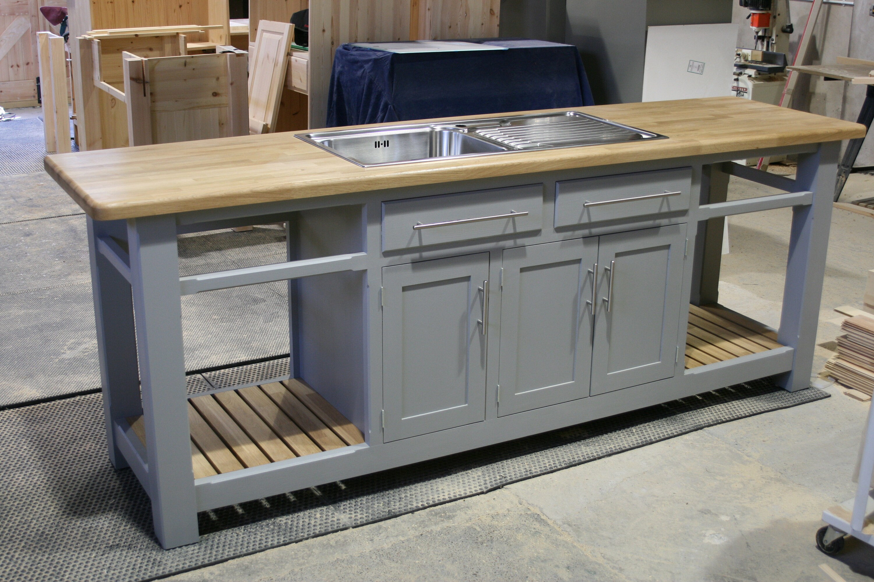 Contempory Modern Kitchen Sink Unit - Etsy UK