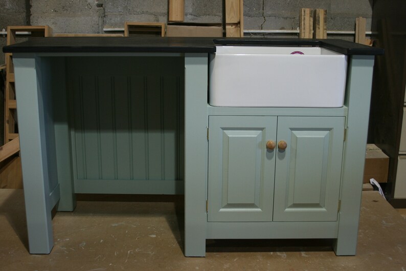 Freestanding Kitchen Sink Cupboard Etsy