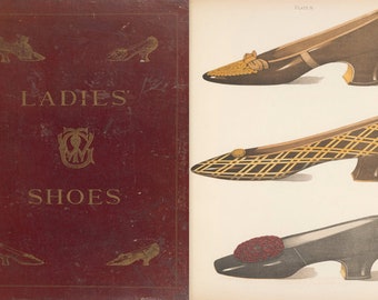Chaussures dames du XIXe siècle. 63 Illustrations et descriptions de chaussures pour femmes vintage 1800-1900.