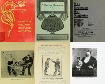 41 Vintage Hypnose ebooks - Hypnose, Mesmerismus, Hypnosetherapie, Gedankenlesen, Tiermagnetismus, Psychotherapie. PDF-Format.