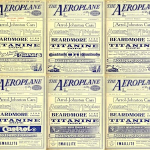 The Aeroplane vintage British Aviation magazine. Pilots, would-be flyers, aircraft construction, flying. 26 Issues PDF. 1920 July - 1920 Dec