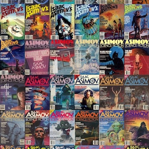 ASIMOV&#39;S Pulp SCIENCE FICTION Magazines 394 Rare Vintage Magazines pdf