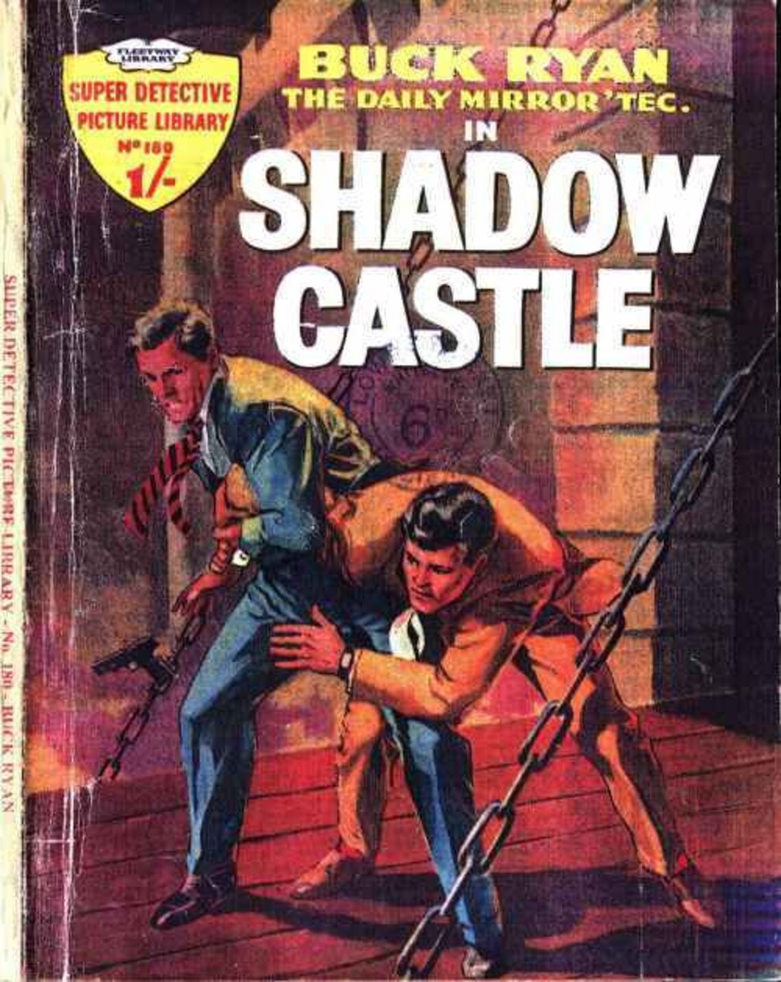 Super Detective In The Fictional World Super Detective Library Secret Agents Science Fiction Comics - Etsy