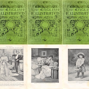The English Illustrated Magazines - Vintage British - 1891 to 1899, 2600 + pages, pdfs