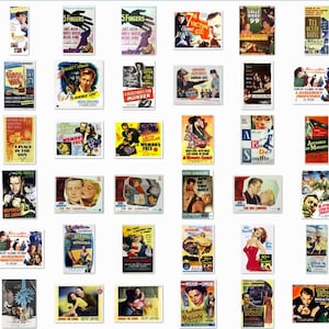 Film Noir Movie Posters Collection (Art graphics Guasman) - over 900 Movie posters of classic films