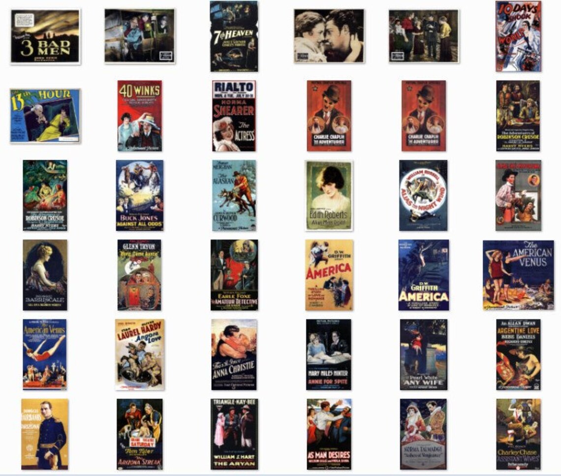 1900 Foreign Movie Posters Digital Collection Japanese, French ...