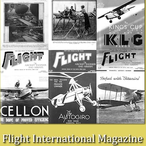 756 flight international aviation magazines 1909-1934 aerospace mags PDF versions