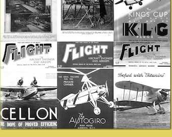 756 flight international aviation magazines 1909-1934 aerospace mags PDF versions