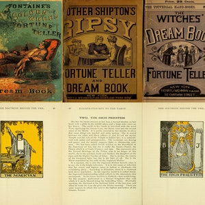 Tarot antiguo, adivinación, hojas de té, quiromancia, místicos, cartomancia (17 libros en PDF)