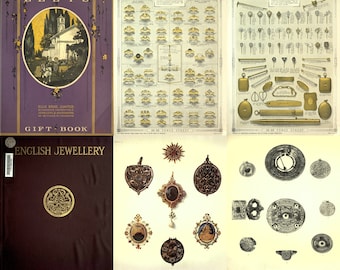 Vintage Jewelry eBook Collection: Antique Gold, Silver, Diamonds (72 PDFs)