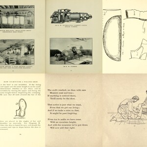 May include: A black and white illustration of a shoe being made. The illustration shows the steps involved in making the bottom of a shoe, including the heel, sole, and upper. The text in the image reads "How to Bottom a Welted Shoe".