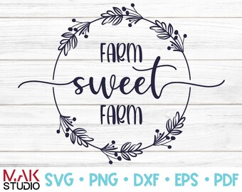 Download Farm Sweet Farm Svg Etsy